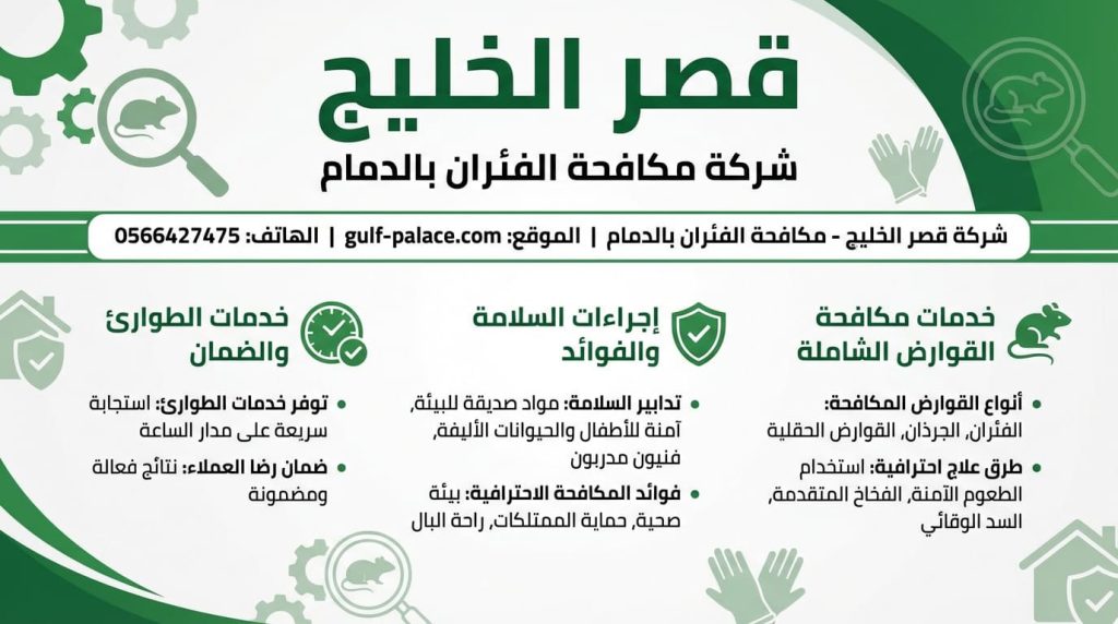  مكافحة الفئران بالدمام
