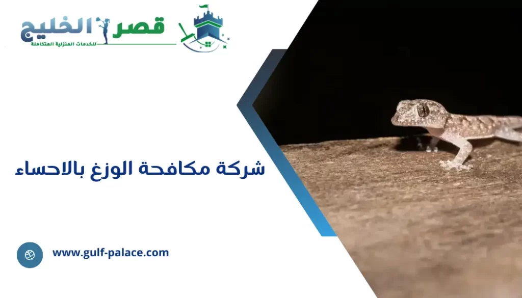 شركة مكافحة الوزغ بالاحساء