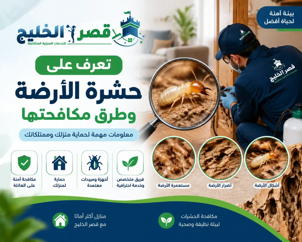 تعرف على حشرة الأرضة وطرق مكافحتها